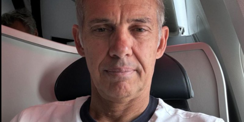 Paul Belmondo retrouve son fils Victor au Castellet après sa séparation avec Luana