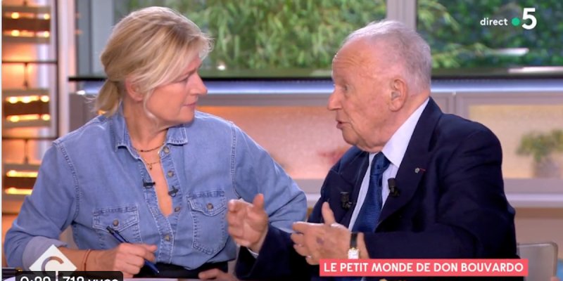 Philippe Bouvard méconnaissable et fragilisé, les images choc chez Anne-Elisabeth Lemoine