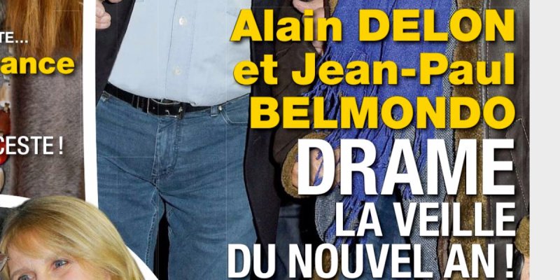 Alain Delon et Jean-Paul Belmondo, drame, la veille de Noël (photo)