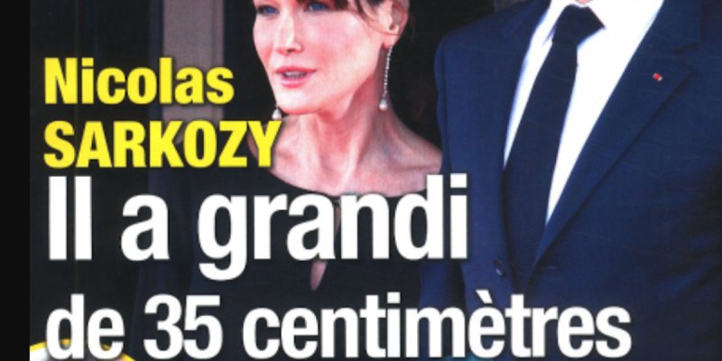 Carla Bruni intriguée - Nicolas Sarkozy a pris 35 centimètre - étrange rumeur (photo)