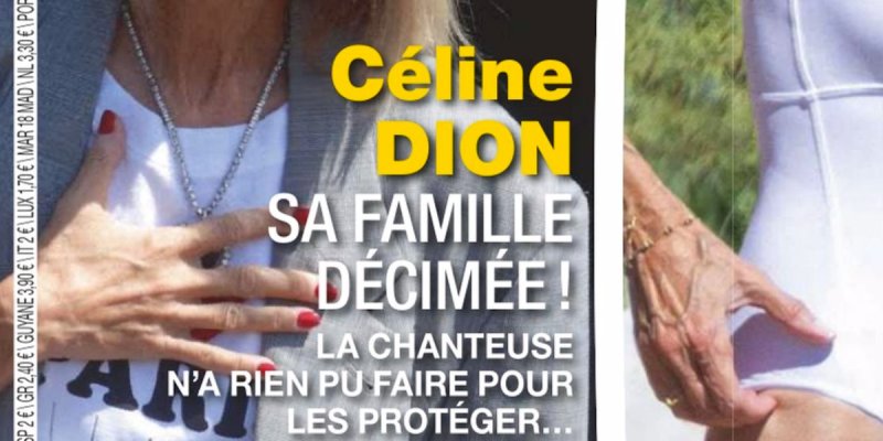 Céline Dion, sa famille décimée, elle n'a rien pu faire (photo)