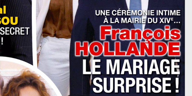 François Hollande, Julie Gayet, un mariage surprise, une cérémonie intime à Paris (photo)