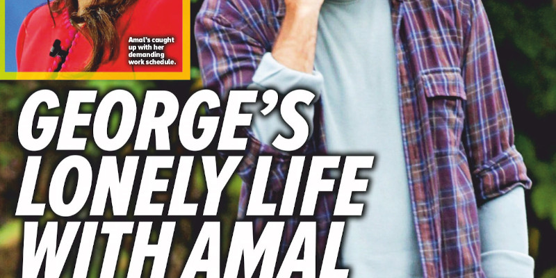 George Clooney, prisonnier d'Amal - si seul à Los Angeles, il ronge son frein (photo)