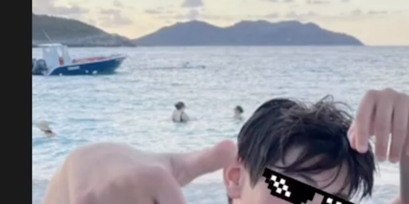 Jalil Lespert rejoint à Saint-Barth par ses enfants, le mariage avec Laeticia se prépare (photo)