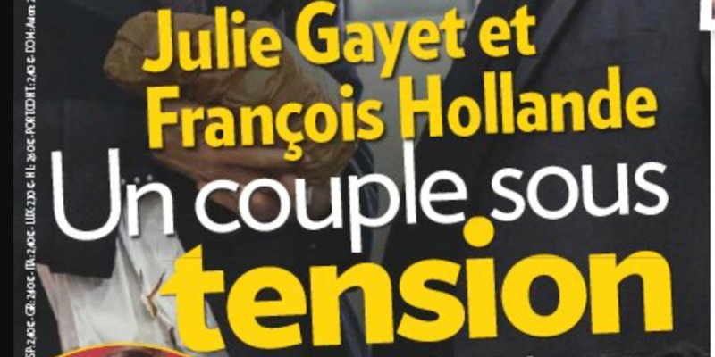 Julie Gayet et François Hollande, un couple sous tension, l'heure est aux explications (photo)