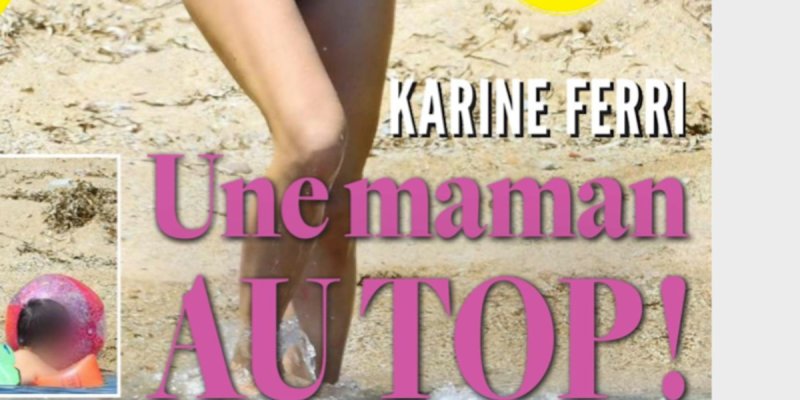 Karine Ferri « une maman au top », débusquée sans Yoann Gourcuff à Saint-Raphaël (photo)
