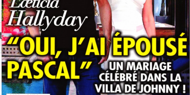 Laeticia Hallyday - Oui j'ai épousé Pascal - Un mariage célébré dans la villa de Johnny (photo)