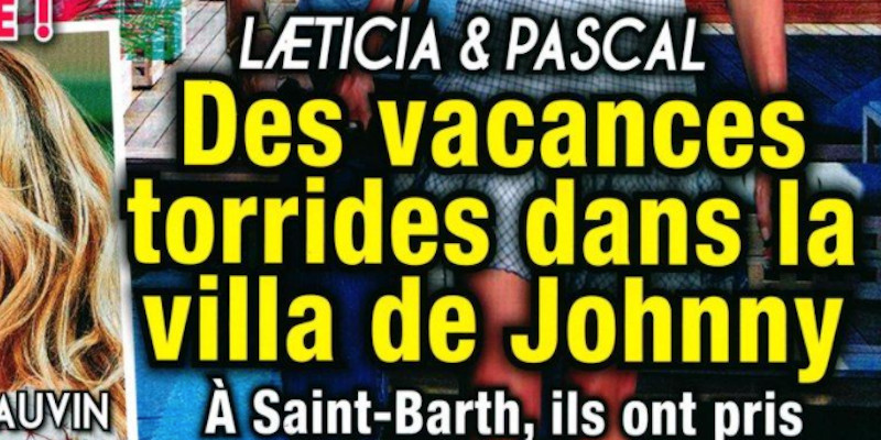 Laeticia Hallyday, Pascal - Des vacances torrides dans la villa de Johnny - Déjà à St Barth, (photo)