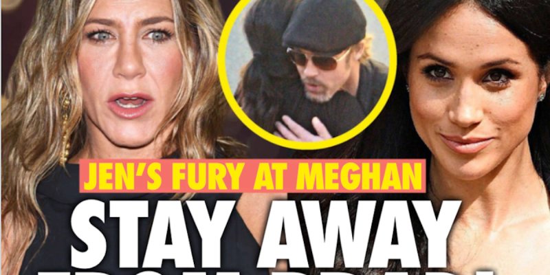 Prince Harry occulté, Meghan Markle se bat avec Jennifer Aniston pour Brad Pitt (photo)