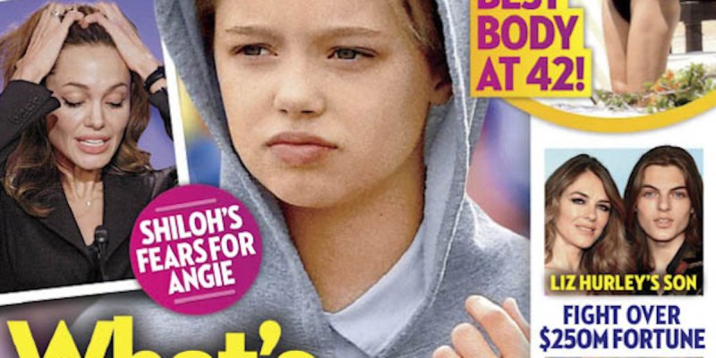 Shiloh inquiète pour Angelina Jolie, la drogue, deux hommes au même temps