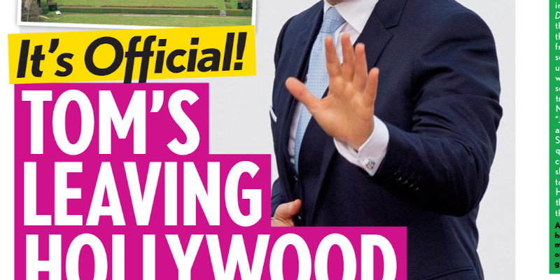 Tom Cruise, "lâché" par une Française - Il quitte Hollywood (photo)
