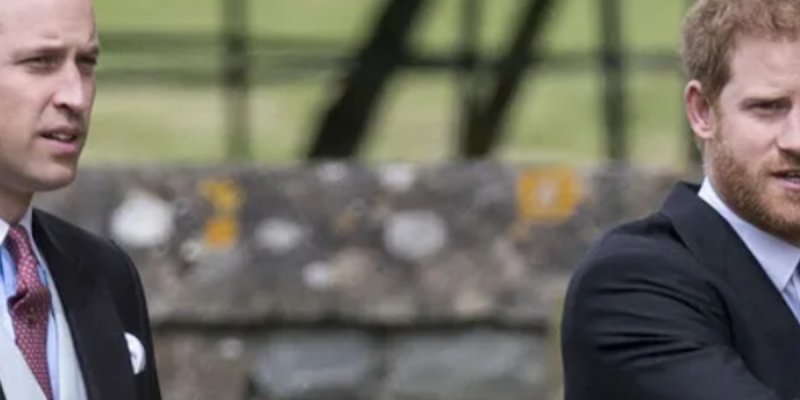 Le prince Harry et William endeuillés
