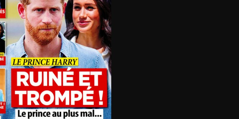Prince Harry, ruiné et trompé par Meghan Markle, il est au plus mal