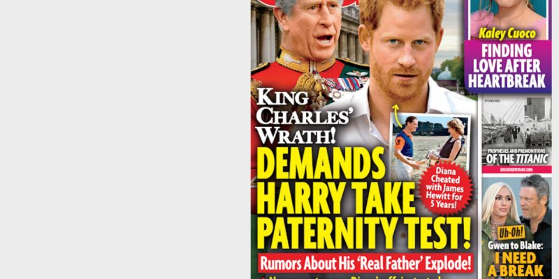 Prince Harry - Un test de paternité imposé par Charles - des révélations sur son vrai père