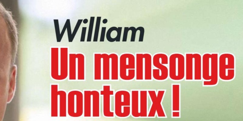 Prince William, mensonge honteux - Kate Middleton en renfort (photo)