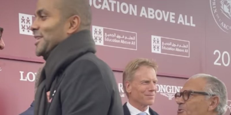 Prix Qatar de la Forêt : Tony Parker couronné par le prince Albert de Monaco