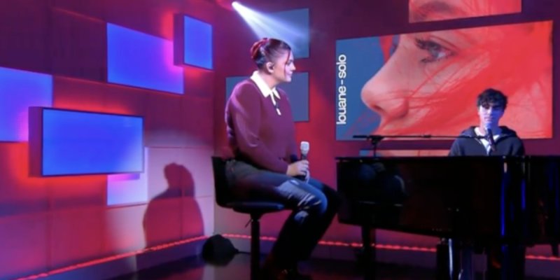 Rare apparition : Louane et son chéri Florian Rossi, unis sur scène
