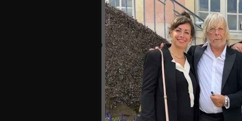 Renaud et Christine, un couple rayonnant au mariage de Hugues Aufray, Jean-Luc Reichmann témoin de leur amour (photo)