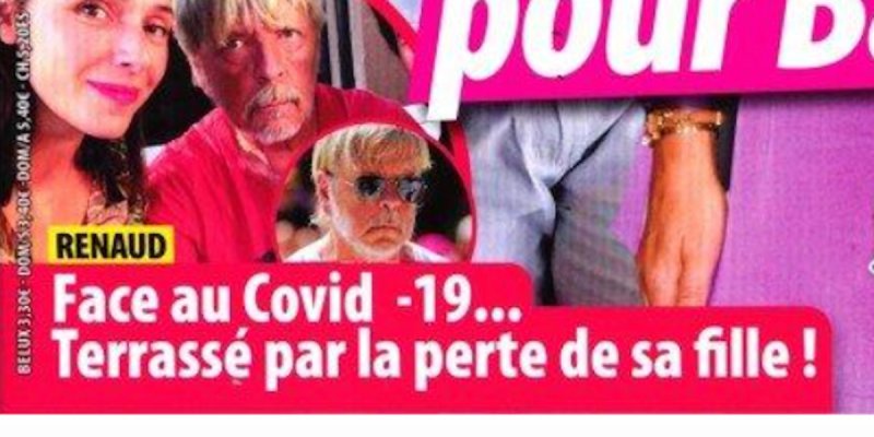 Renaud face au covid-19, terrassé par "la perte" de sa fille