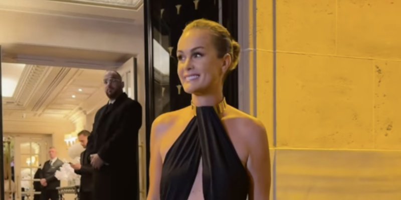 Retour de Laeticia Hallyday à Paris pour le Global Gift Gala aux côtés d'Eva Longoria