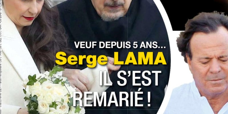 Serge Lama, veuf depuis cinq ans, il se marie avec Luana, son ancienne maitresse