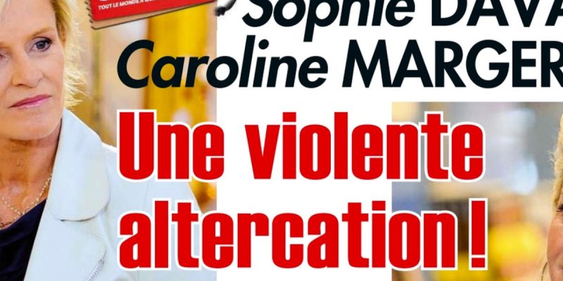 Sophie Davant et Caroline Margeridon, une violente altercation sur France 2