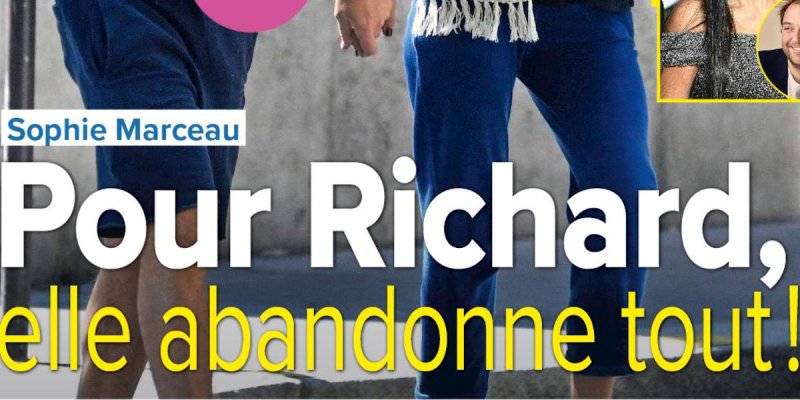 Sophie Marceau - Pour Richard Caillat, elle abandonne tout, sa grande décision