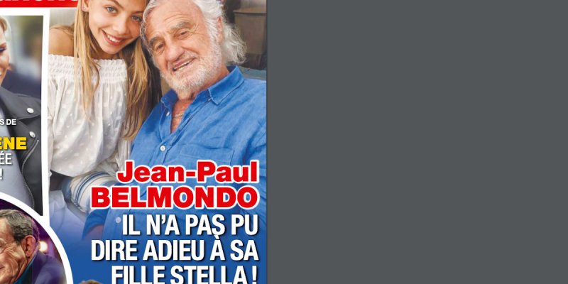 Stella Belmondo n'a pu dire adieu à son père Jean-Paul, triste coup de sort