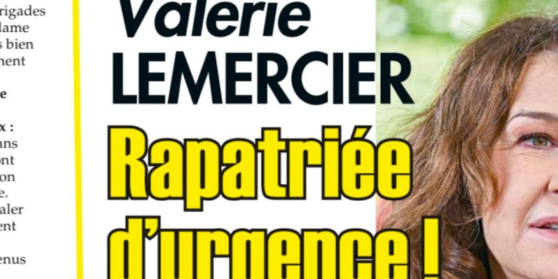 Valérie Lemercier sous le choc, rapatriée d'urgence