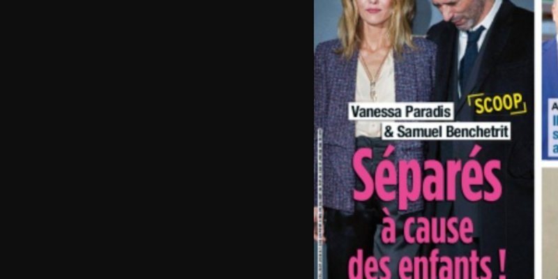 Vanessa Paradis et Samuel Benchetrit séparés à cause des enfants, l'année commence mal