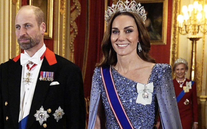 Kate Middleton crée l'événement avec une tiare en rubis jamais vue depuis 20 ans