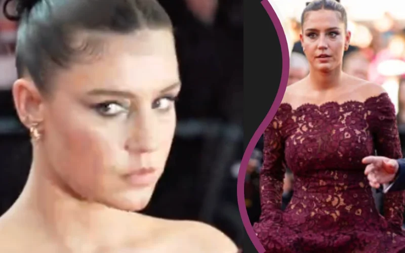 Adèle Exarchopoulos : « angoissée ? », son apparition à Cannes crée une vague de réactions
