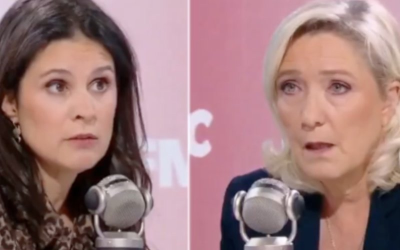 Bardella présumé trop ambitieux ? Le geste agacé de Marine Le Pen chez Apolline de Malherbe