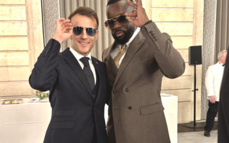 Emmanuel Macron : La photo avec Gims divise chez Cyril Hanouna