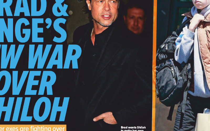 Angelina Jolie, Brad Pitt, "reprise des hostilités", énorme couac sur l'avenir de Shiloh (photo)
