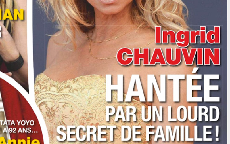 Ingrid chauvin, hantée par un lourd secret de famille (photo)