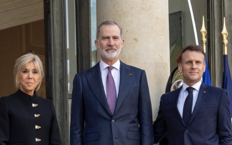 Pourquoi Brigitte Macron a monopolisé l'attention pendant la visite de Felipe VI ?