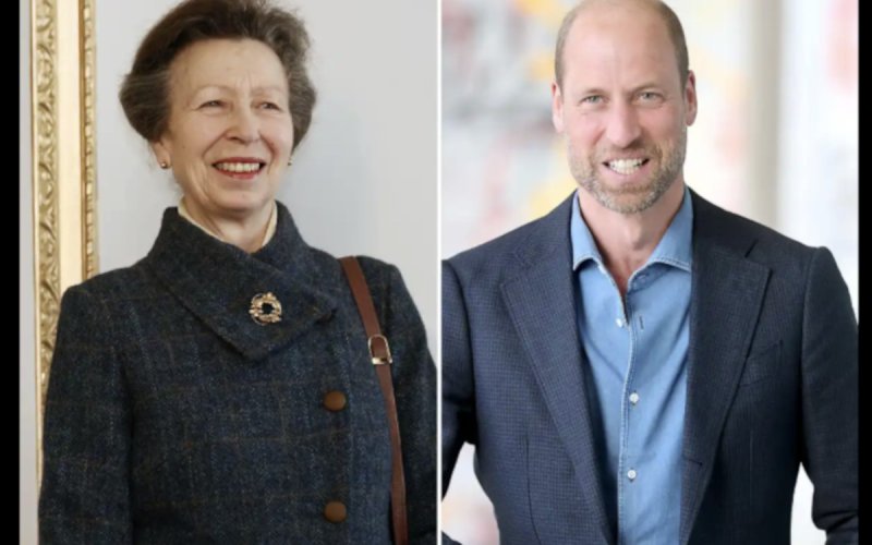  Le Prince William « profondément touché » par la « grave chute » de sa tante Anne !