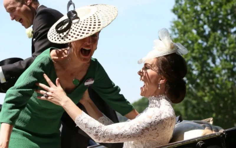Royal Ascot : Sophie d'Édimbourg chute… et entraîne Kate Middleton