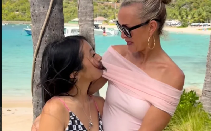 « La vie nous a bousculées » : Laeticia Hallyday sort du silence pour les 22 ans de Jade