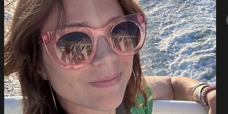 Nathalie Péchalat s'éclate en Corse sans Jean Dujardin