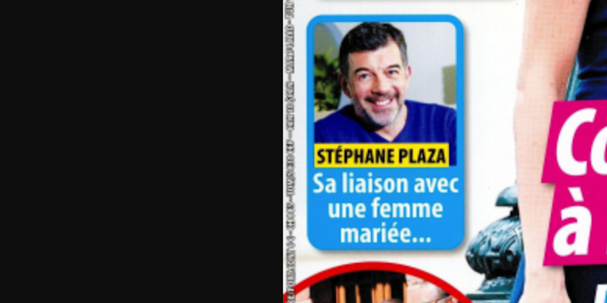 Stéphane Plaza, liaison avec une femme mariée
