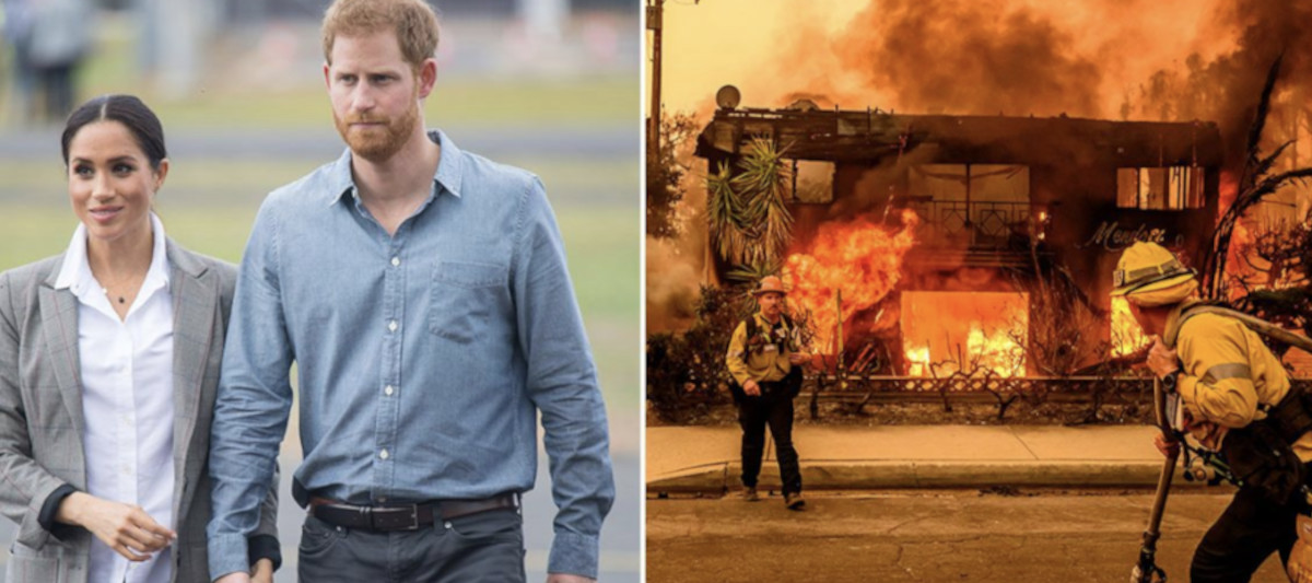 Meghan Markle, critiques injustes pour son aide aux victimes des incendies