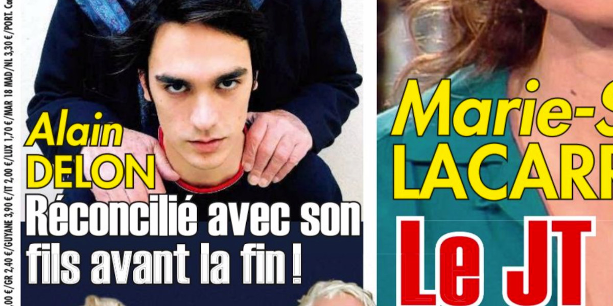 Alain Delon réconcilié avec son fils Alain-Fabien avant la fin