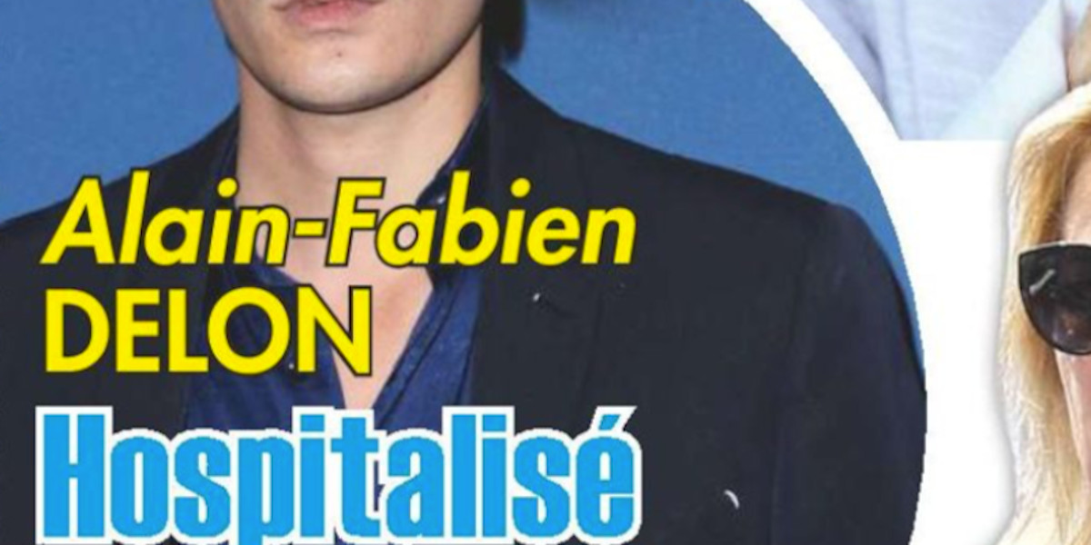 Alain-Fabien Delon, hospitalisation d'urgence, la maladie régresse, sa décision