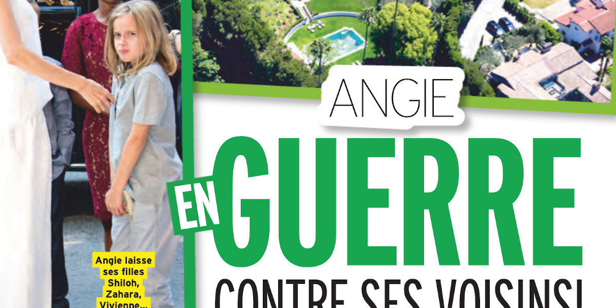 Angelina Jolie, Brad Pitt, en guerre avec les voisins - Leurs enfants sont un cauchemar (photo)
