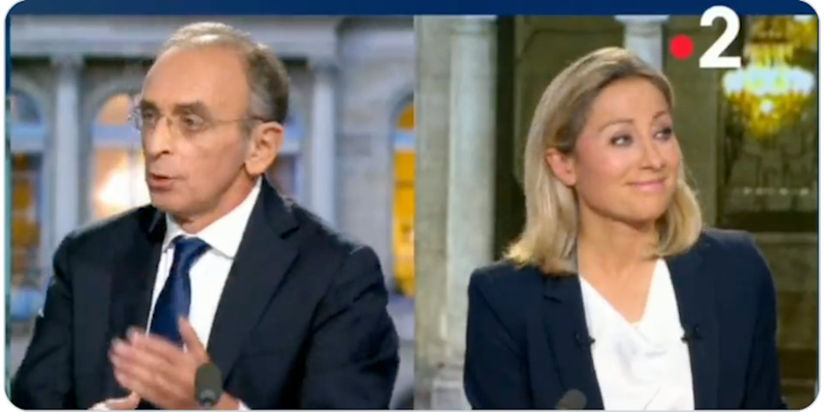 Anne-Sophie Lapix humiliante, sa réaction face à un commentaire incompréhensible d'Eric Zemmour