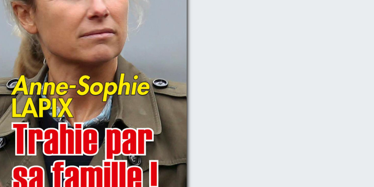 Anne-Sophie Lapix trahie par sa famille - Elle brise le silence