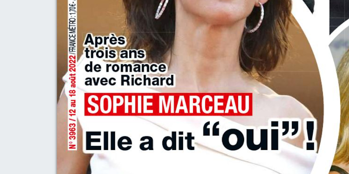 Après trois ans, Sophie Marceau dit oui à Richard C,