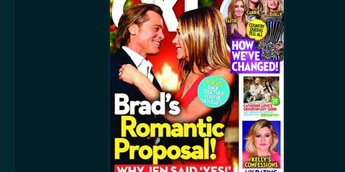 Brad Pitt - sa demande en mariage de Jennifer Aniston fait jaser